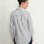 Metz Shirt – Metz Blue & White Striped Shirt21811