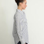 Metz Shirt – Metz Blue & White Striped Shirt21810