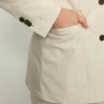 Cologny Jacket – Cologny Vanilla White Casual Jacket21254