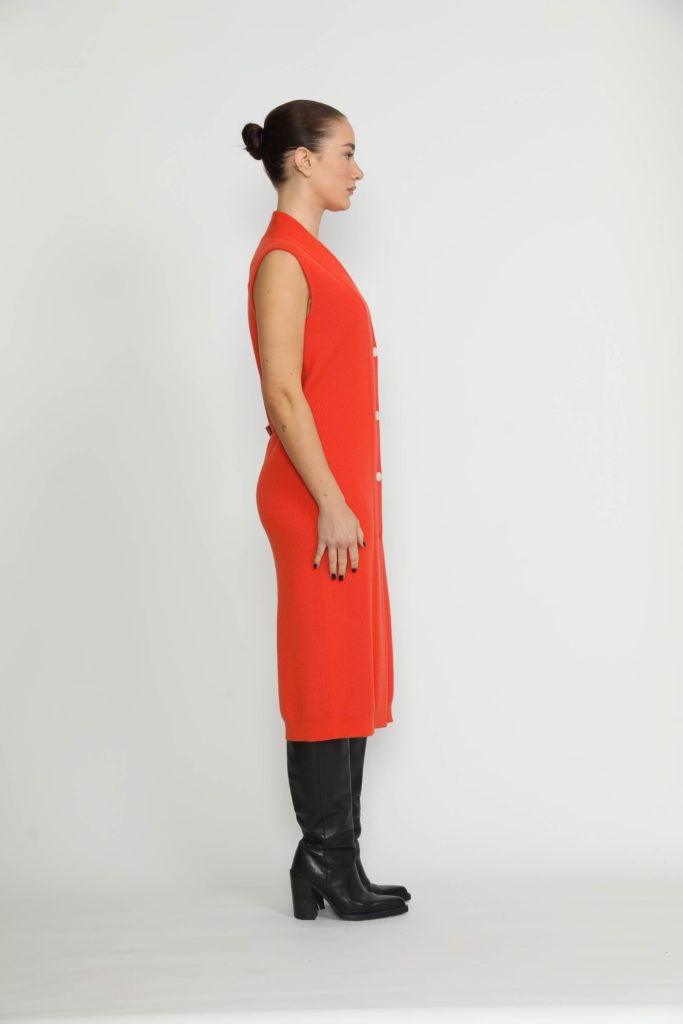 Arlesheim Dress – Arlesheim Orange Knit Dress26419