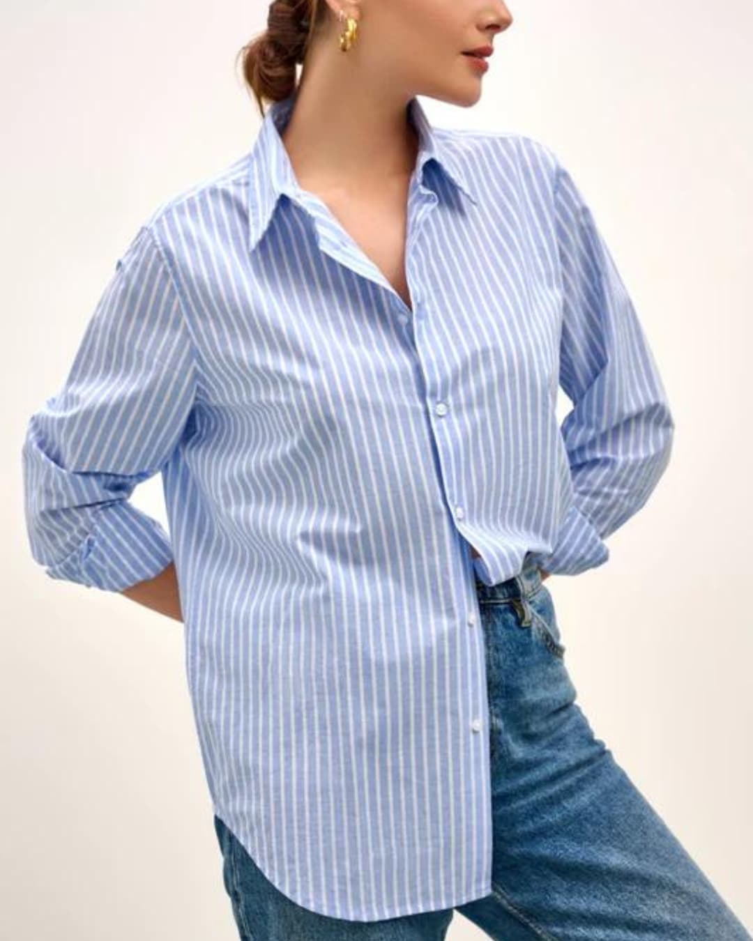 Spring Capsule Wardroble Striped Shirt Style