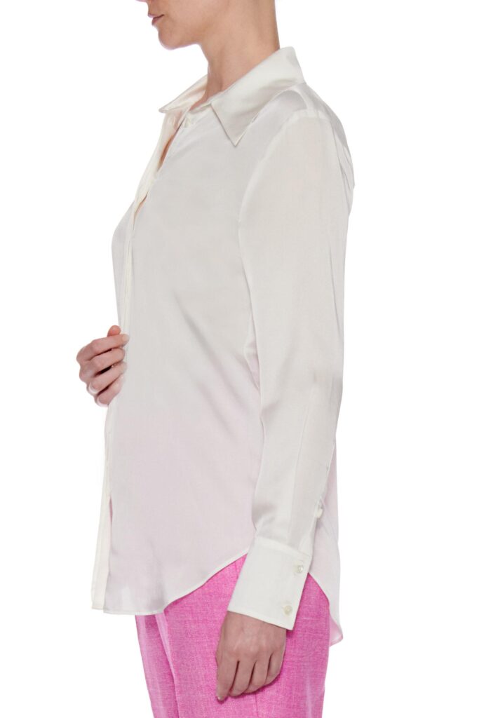 Montrieul Shirt – Button-down long sleeve blouse in white24787