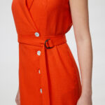 Genoa Dress – Maxi wrap dress in poppy red25006