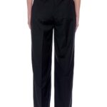 Almeria Trousers – Wide Leg, High Waisted Long Trousers in Black24792