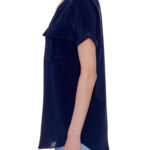 Lleida Top – Short sleeve loose fit summer blouse in navy24816