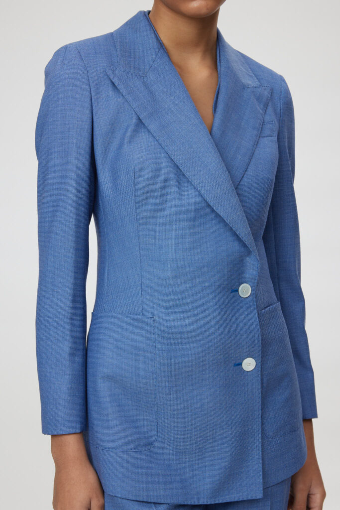 Alessandria Jacket – Classic double breasted suit jacket in royal blue25134