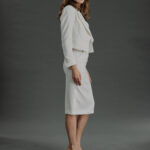 Barreiro – Limited Edition Jacket – Short jacket in wool crepe25501