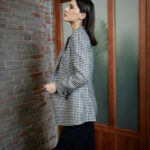 Alessandria Jacket – Double breasted jacket in dogtooth25252
