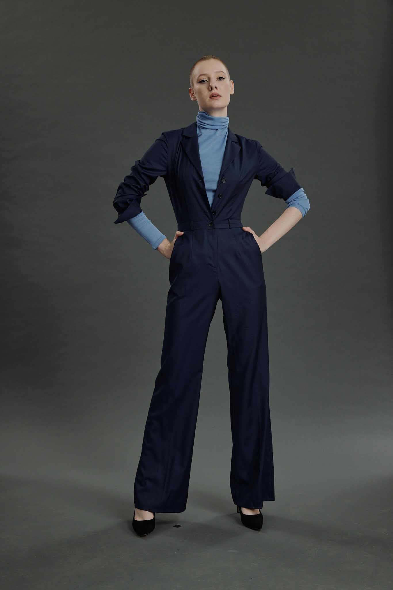 Chaves Jumpsuit – Jumpsuit in midnight blue