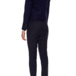 Grenoble – Cropped shawl collar wool jacket in navy24671