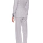 Montpellier – Wool suit jacket with peaked lapels sky grey herringbone24745