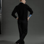 Funchal Knit Cardigan/ Shirt – Knit shirt/cardigan in black25471
