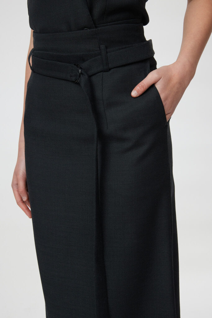 Florence Skirt – Maxi pencil skirt in black25109