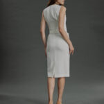 Almeirim – Limited Edition Skirt – Pencil skirt in wool crepe25509