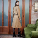 Fafe Skirt – A-line skirt in beige twill25357