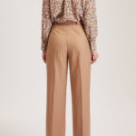 Blackpool Trouser – Wide leg trousers in beige pure wool24852