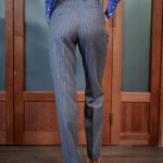 Elvas Trouser – Narrow leg trousers in pinstripe25332