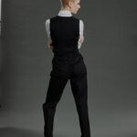 Elvas – Limited Edition Trousers – Narrow leg trousers in black25519