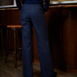 Bordeaux Trouser – Flared trousers in windowpane25320