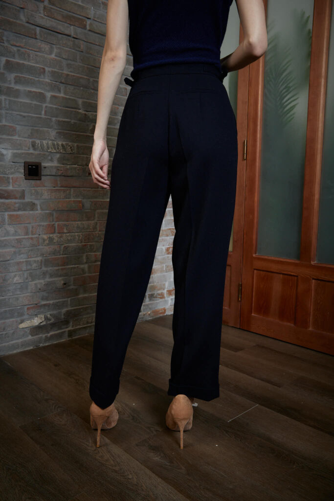 Silves Trouser – Tailored Trousers in Crepe25361