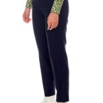 Dunkirk – High-waisted cigarette trousers in navy24747