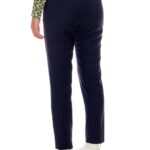 Dunkirk – High-waisted cigarette trousers in navy24748
