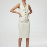 Ferrara Waistcoat – Classic waistcoat in off-white25097