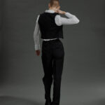 Canico – Limited Edition Waistcoat – Short waistcoat in black25524