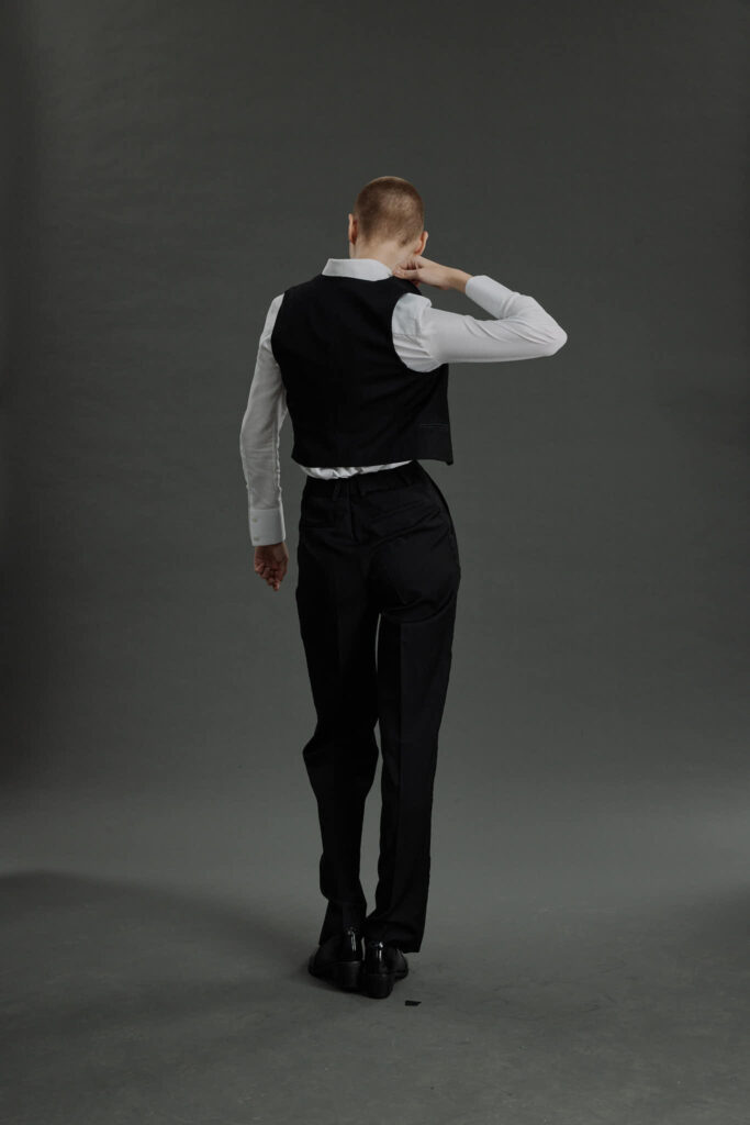 Canico – Limited Edition Waistcoat – Short waistcoat in black25524