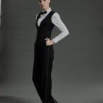Canico – Limited Edition Waistcoat – Short waistcoat in black25526